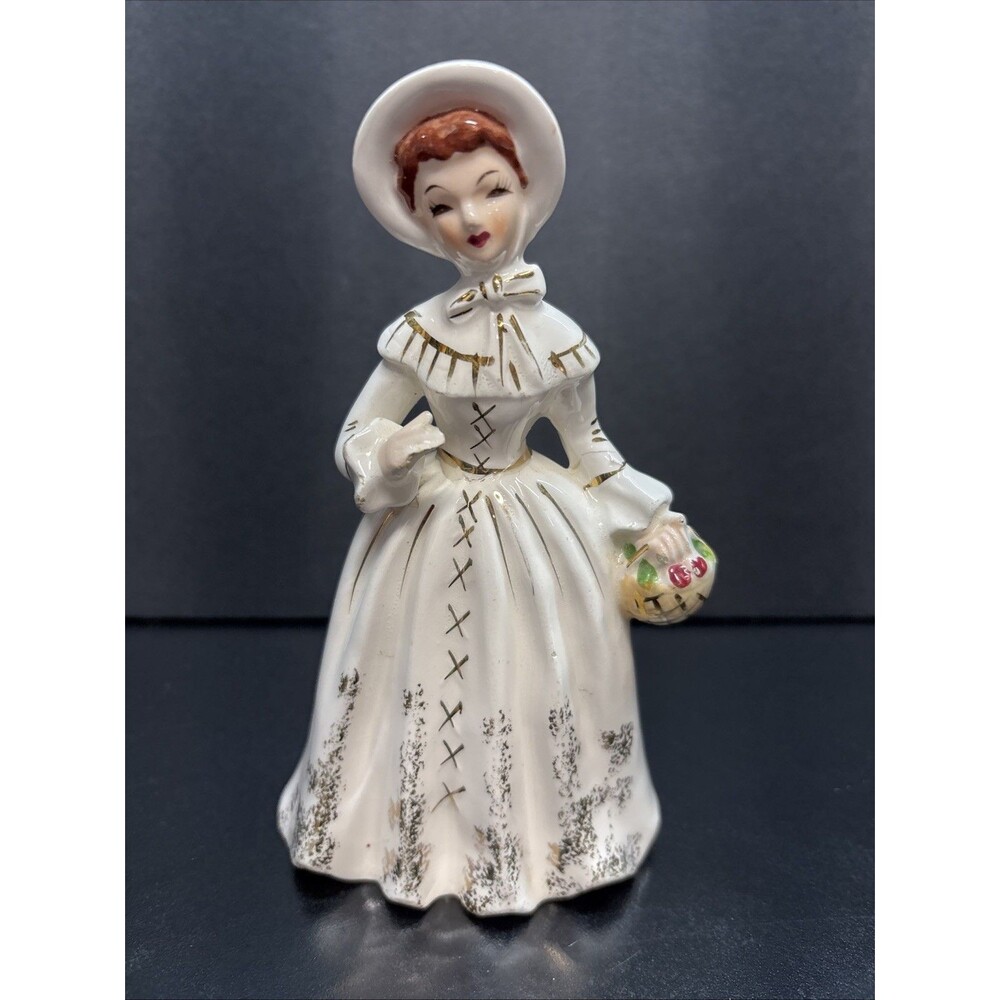 VINTAGE 1950’s NAPCO MISS GRACE B2886 VICTORIAN LADY FIGURINE MADE IN JAPAN